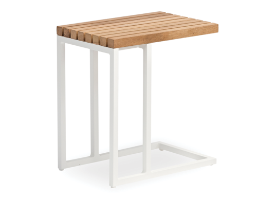White side table