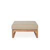 Aru – Outdoor Modular Lounge – Ottoman Table – Teak