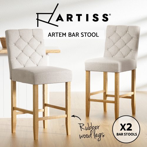 Bar stools set of 2