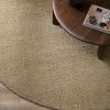 Dorset Biscuit Round Floor Rug