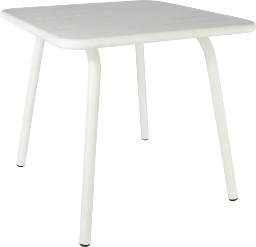 Durafurn Lisbon 80×80 Table white
