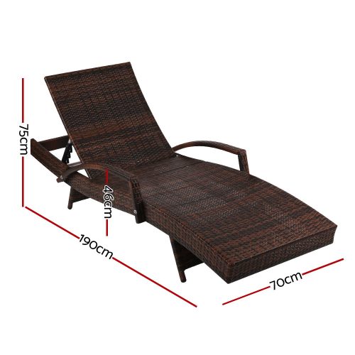 Gardeon 2PC Sun Lounge