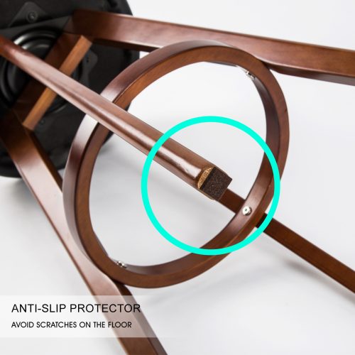 Leather bar chair