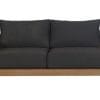 Marrakesh Outdoor 2 Seater Sofa Dark Charcoal W166 x D89 x H75 Cm