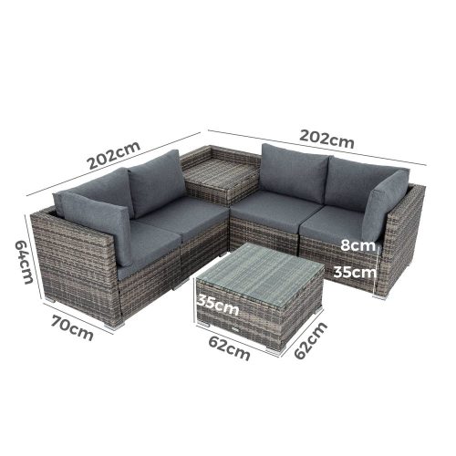 Modular lounge set