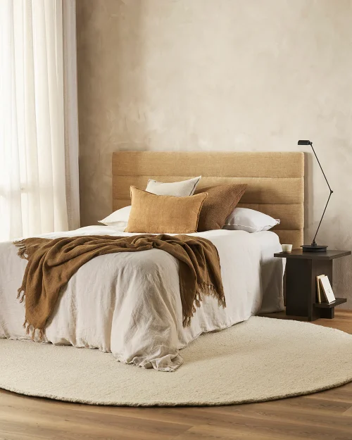 Natural fiber rug