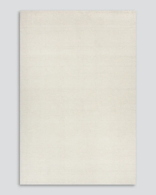 Natural white rug