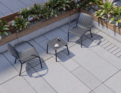 Roku outdoor lounge chair