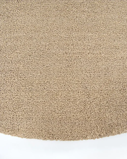 Round carpet for living room