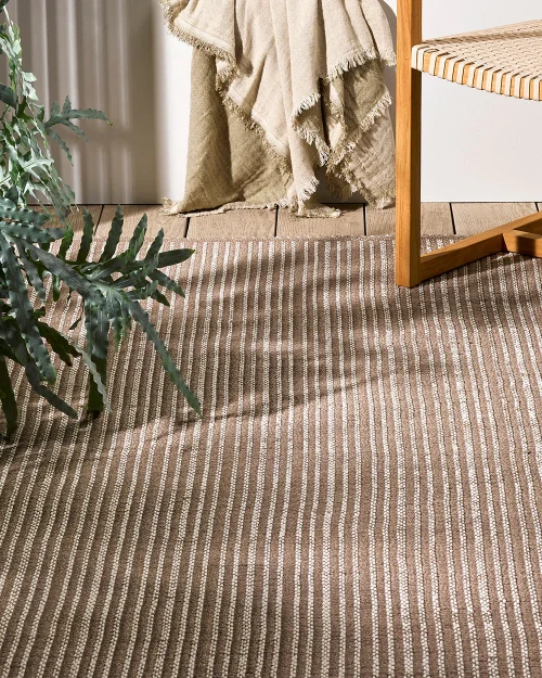 Soft taupe rug for living room