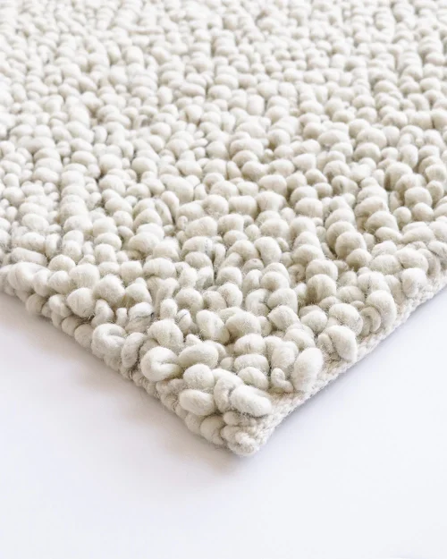 Soft wool rug