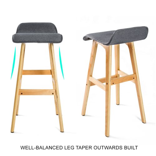 Wooden Chair Grey