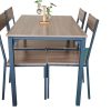 YES4HOMES 5 Piece Kitchen Dining Room Table and Chairs Set