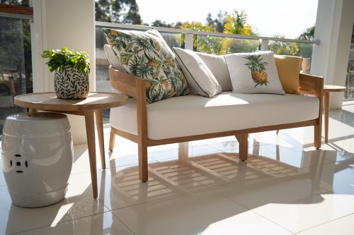 comfortable outdoor sofa