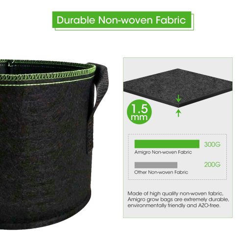 fabric planter bags