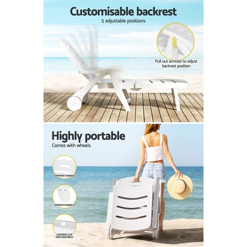 folding sun lounger