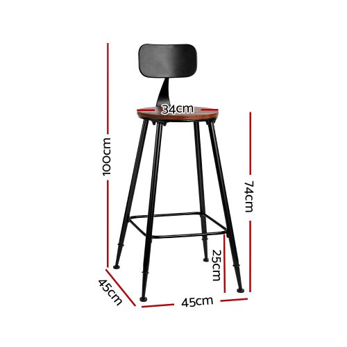 industrial style bar stools