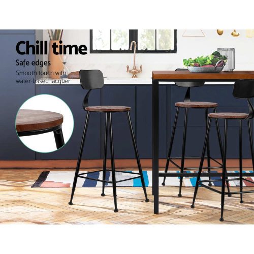 metal chairs