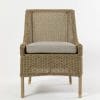 Sorrento Outdoor Dinning Chair - Natural