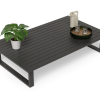 Vivara Outdoor Coffee Table - 142x85cm - Charcoal