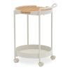 Fino Outdoor Bar Cart - White