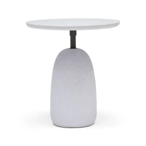 Kellan Outdoor Side Table White