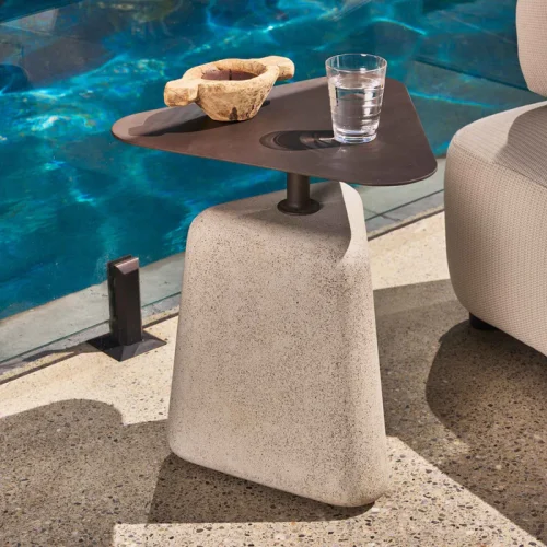 Weather-resistant side table