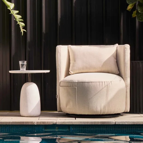 White Side Table