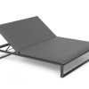 Vivara Sun Lounge - Charcoal - Double