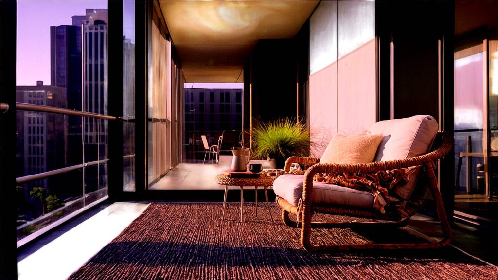 A_highrise_Australian_apartment_balcony_bathe