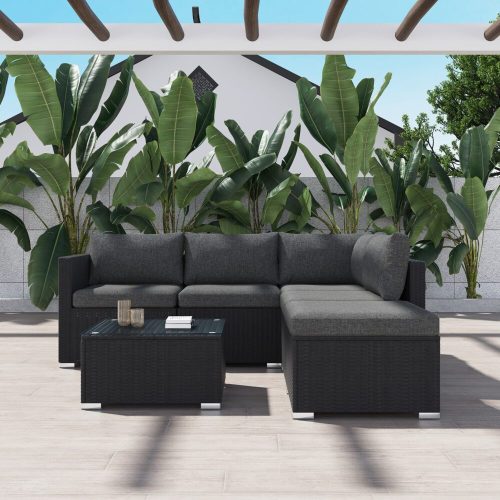 All-Weather Ottoman Lounge Set