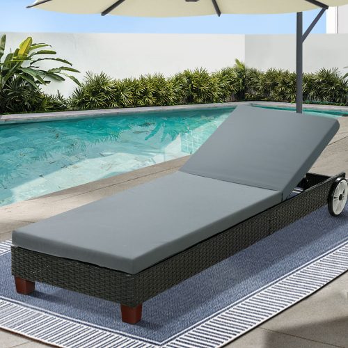 Black Sun Lounger