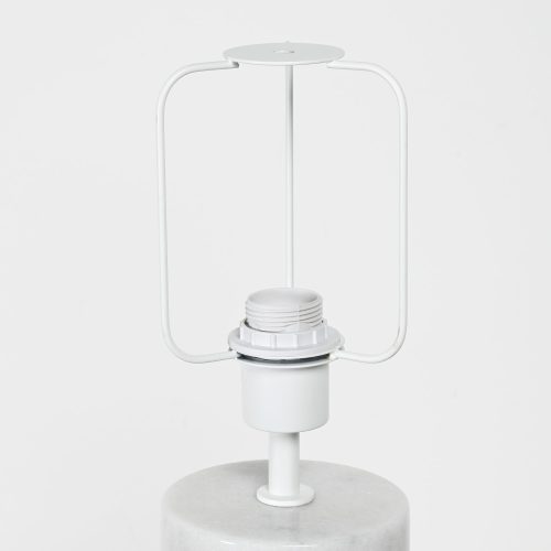 Black shade table lamp