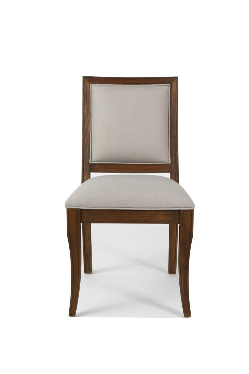 Britannica Outdoor teak dining chair front view