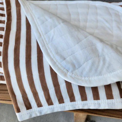 Cannes cotton quilted bed cover