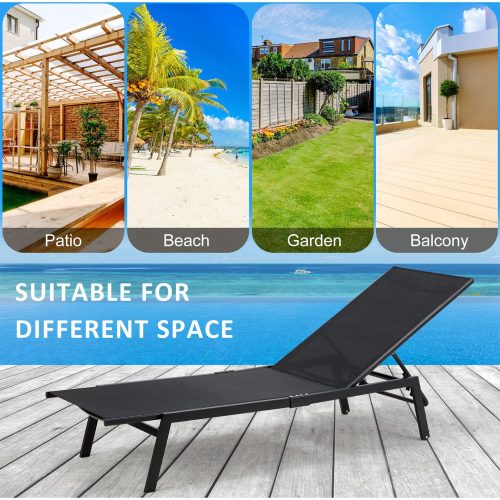 Durable sunlounger