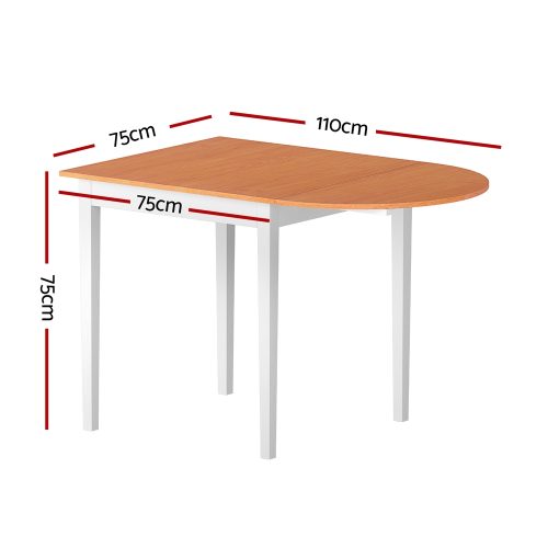 Extendable dining table