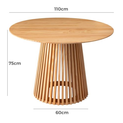 Handcrafted dining table