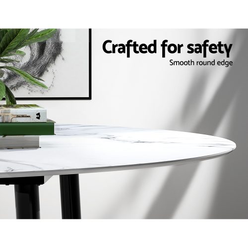 Marble effect table