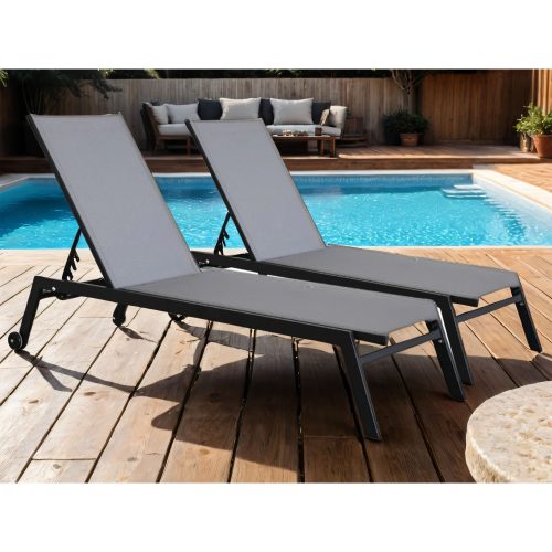 Outdoor sunlounger