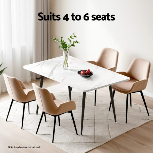 Rectangular dining table