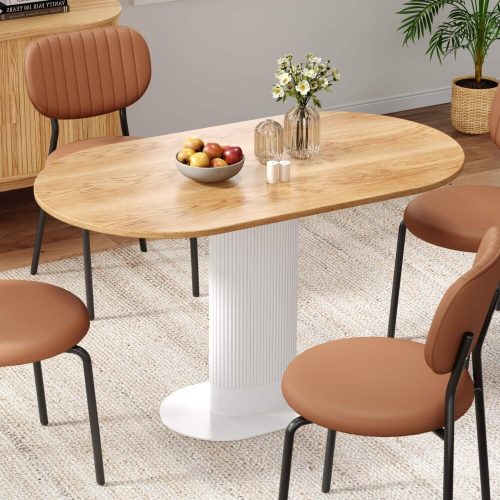 Space-saving dining table