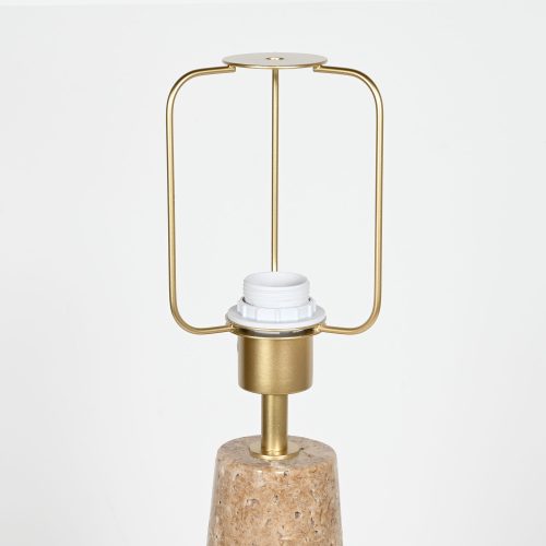 White shade lamp