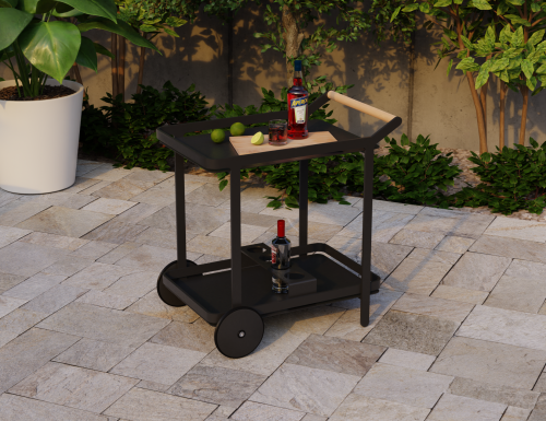 black-barcart-outdoor