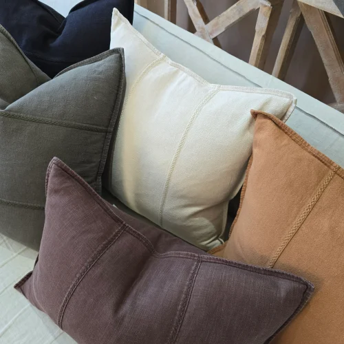 cotton linen cushion