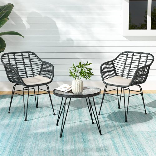 grey outdoor furniture