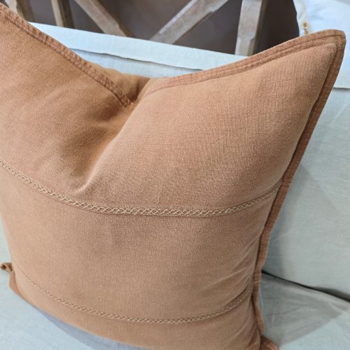 natural fabric cushion