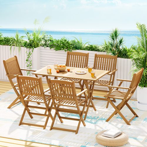 outdoor table and chair set