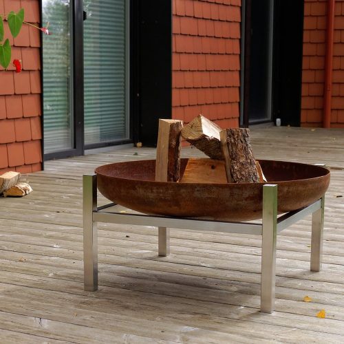 steel fire bowl