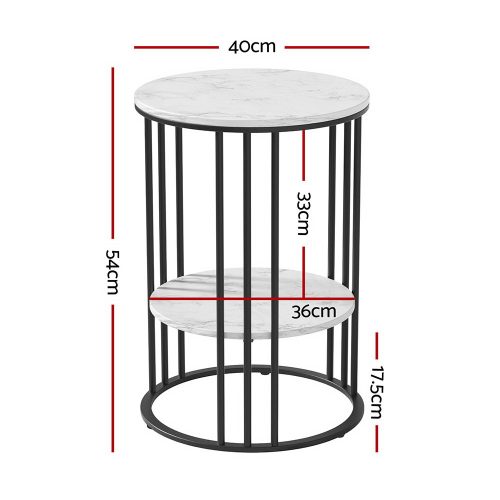 2-tier coffee table